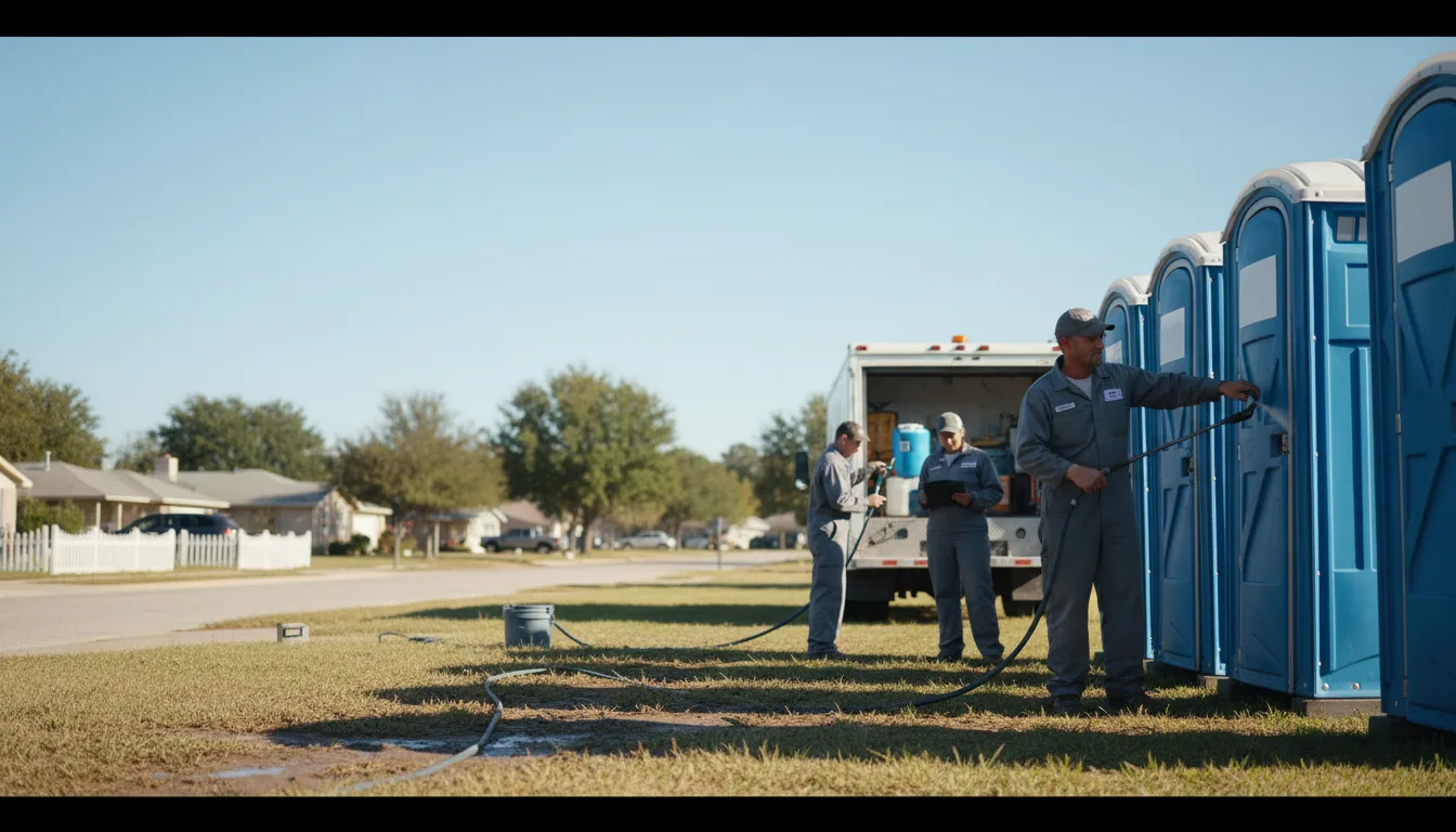 Long-Term Portable Toilet Rental in Wauseon, OH near me